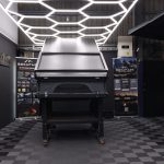 Escapade rooftop tent with exclusive checker plate hardshell roof